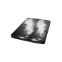 Drap de lit en vinyle noir 200 x 230 cm