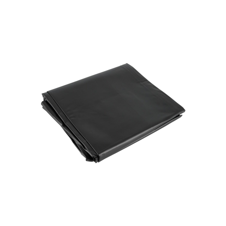 Drap de lit en vinyle noir 200 x 230 cm