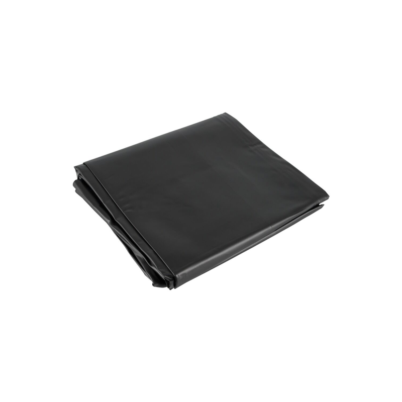 Drap de lit en vinyle noir 200 x 230 cm