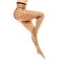 Collant large maille noire