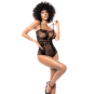 Body résille noire