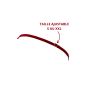 String rouge avec bijou perle &amp; strass dorés