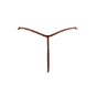 String en dentelle taupe ouvert avec chaînes dorées