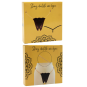 String en dentelle marron ouvert avec chaînes dorées