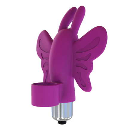 Doigt chinois vibrant papillon violet