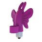 Doigt chinois vibrant papillon violet