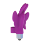 Doigt chinois vibrant papillon violet
