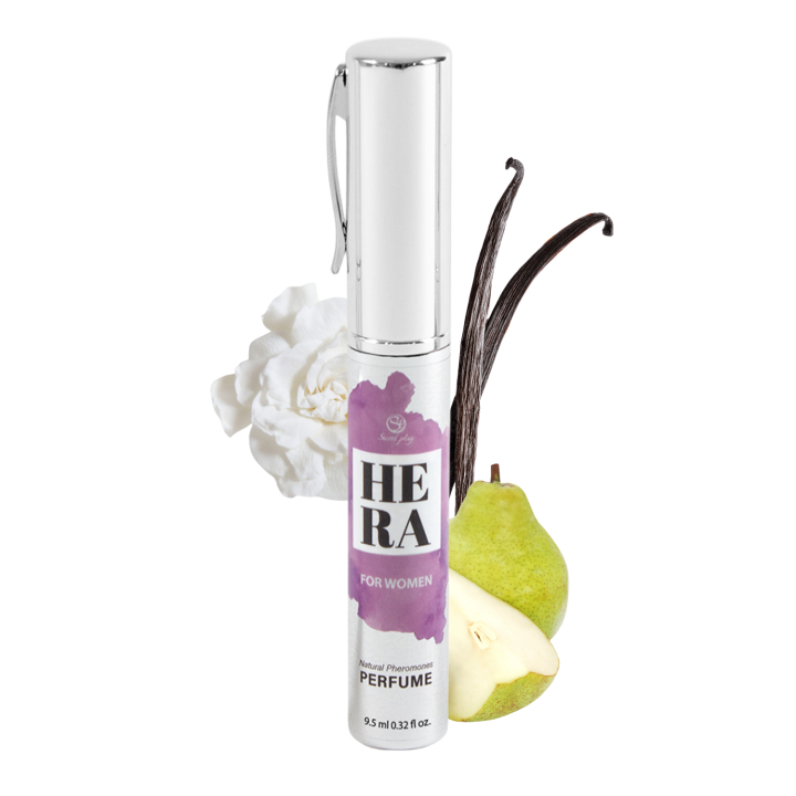Parfum aux phéromones pour femme HERA, format voyage 9.5 ml