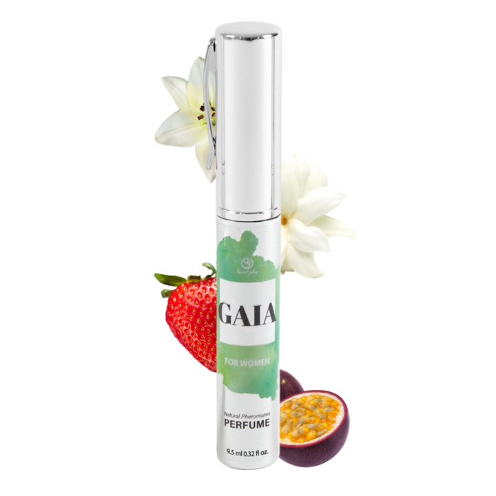 Parfum aux phéromones pour femme GAIA, format voyage 9.5 ml