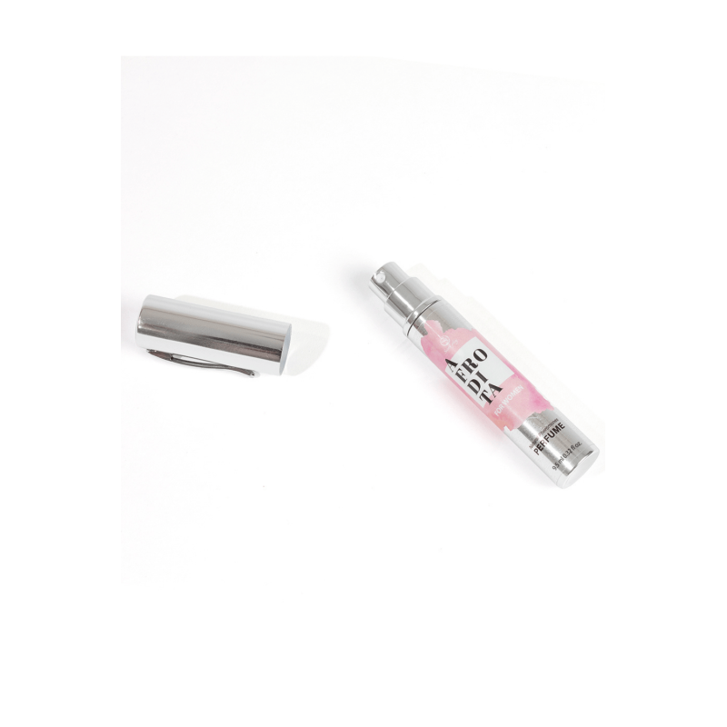 Parfum aux phéromones pour femme AFRODITA, format voyage 9.5 ml