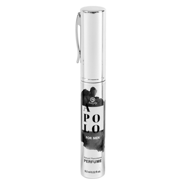 Parfum aux phéromones pour homme APOLO, format voyage 9.5 ml