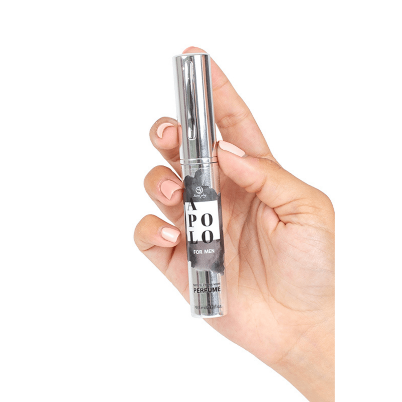 Parfum aux phéromones pour homme APOLO, format voyage 9.5 ml