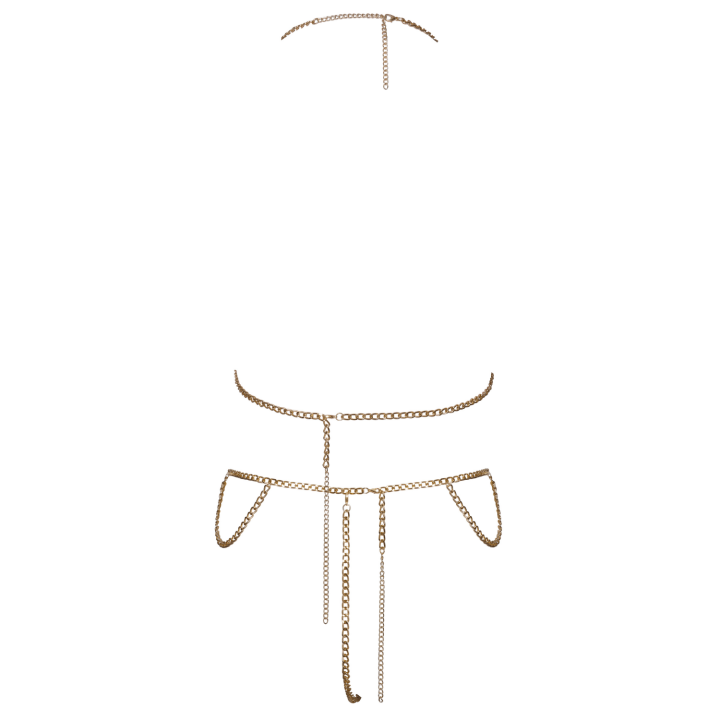 2 Chaines de corps dorées