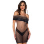 Robe transparente extensible