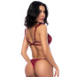 Ensemble 2 pièces couleur framboise