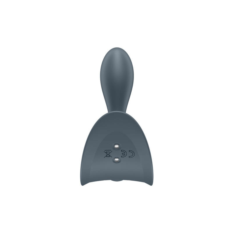 Vibromasseur anal unisexe gris Booty Absolute Beginners 2 Satisfyer