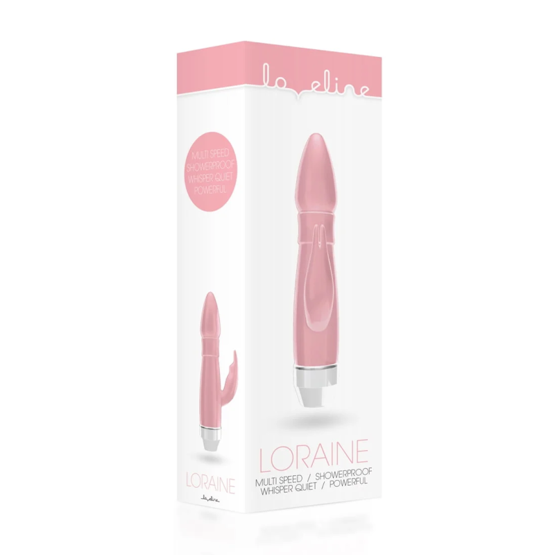 Vibromasseur Rabbit rose multivitesse