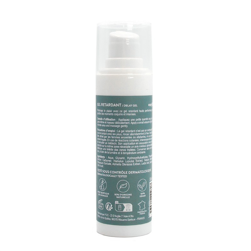 Gel retardant 30ml fabriqué en France