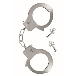 Menottes pour poignet en métal avec 2 clefs pour utilisateurs confirmés