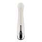 Vibromasseur point G tête rotative blanc USB Spinning g-spot 1 Satisfyer