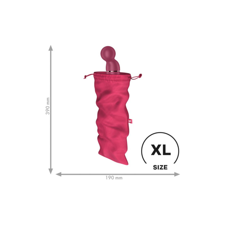 Sac de rangement sextoys rose taille XL Treasure Bag Satisfyer