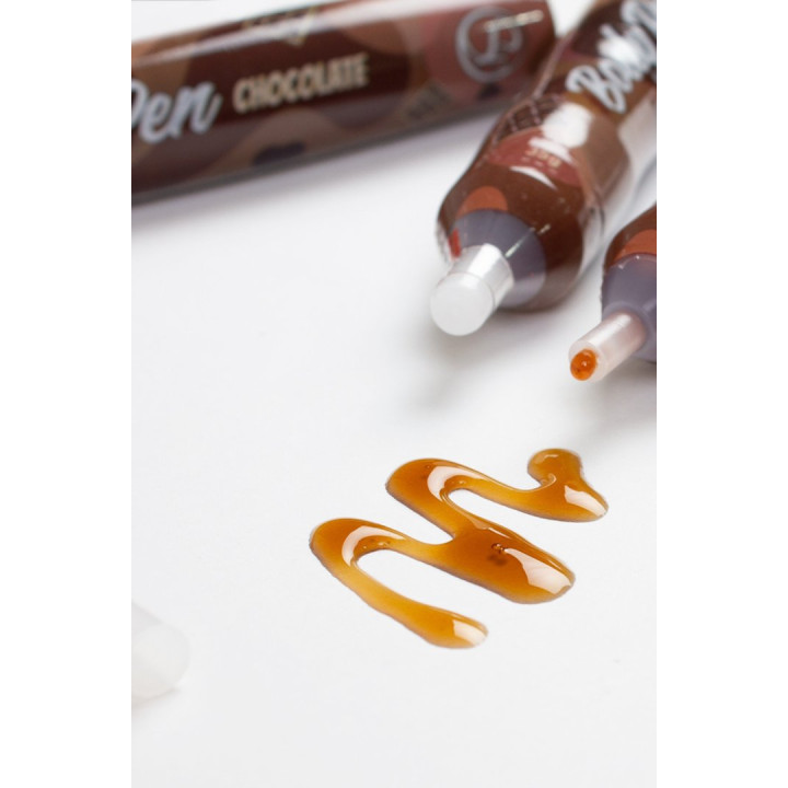 Stylo corporel bodypaint comestible chocolat