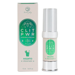 Baume stimulant chauffant pour clitoris Mojito 15ml
