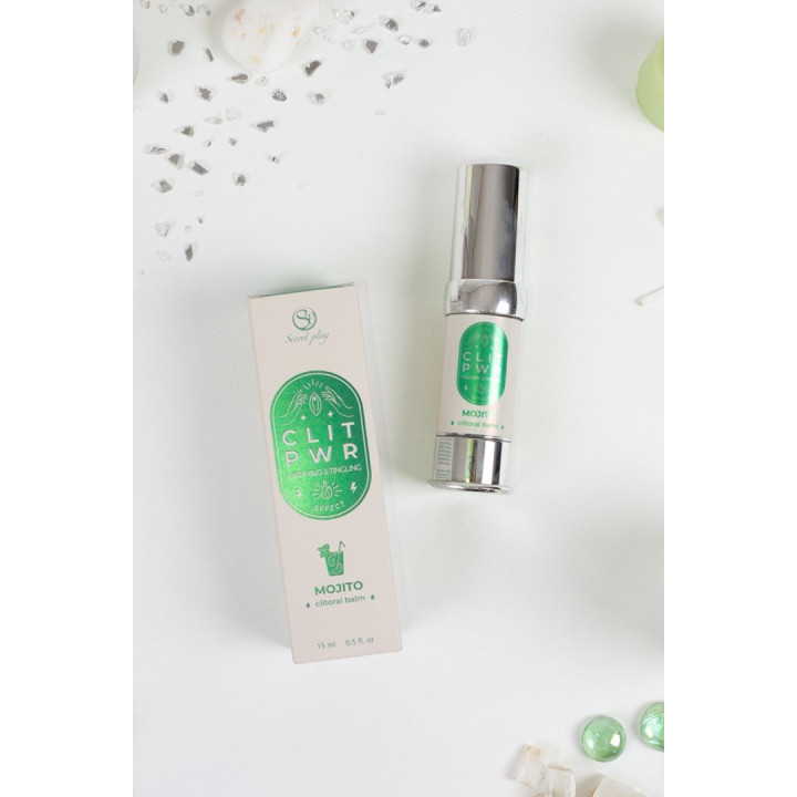 Baume stimulant chauffant pour clitoris Mojito 15ml