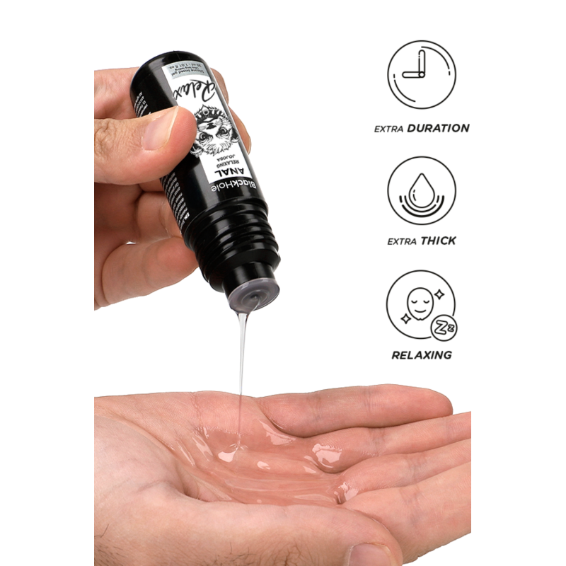 Gel anal relaxant au jojoba et à base de silicone 30ml
