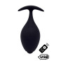 BABA, Plug vibrant anal noir USB, avec télécommande