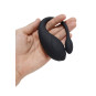 TANDEM Noir, stimulateur pour couple USB avec télécommande en silicone médical