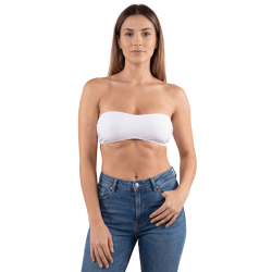 Bandeau de poitrine blanc
