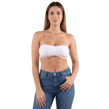 Bandeau de poitrine blanc