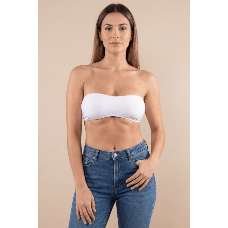 Bandeau de poitrine blanc