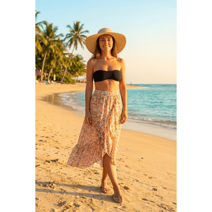 Bandeau de poitrine noir