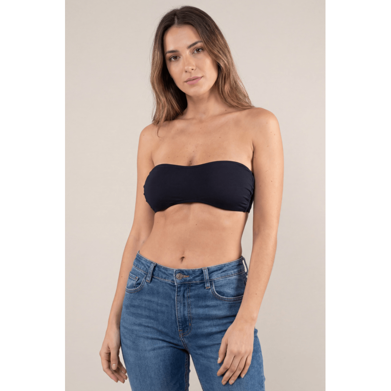 Bandeau de poitrine noir