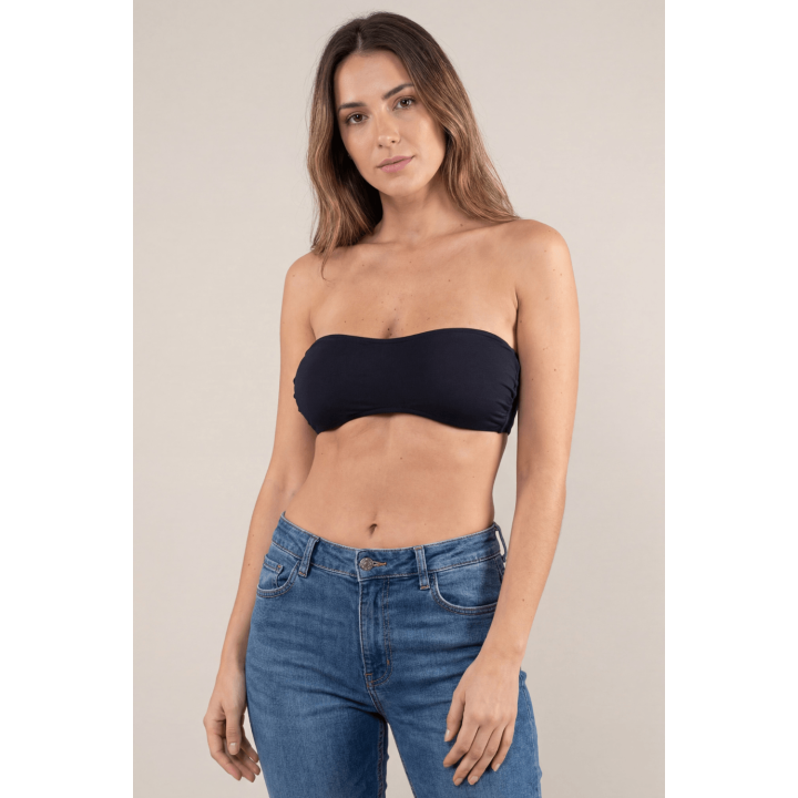 Bandeau de poitrine noir