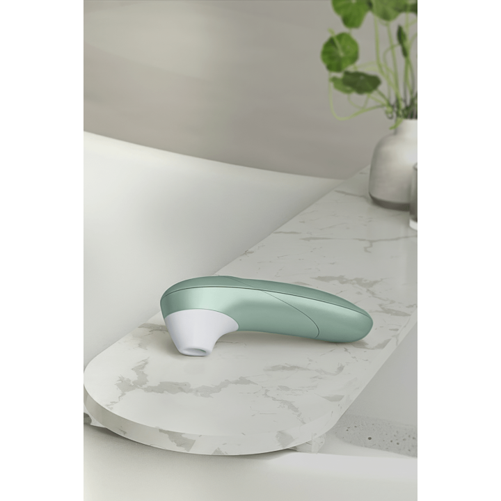 Stimulateur clitoridien sans contact  Pro turquoise 11 intensités – Womanizer