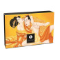 Mini Coffret poudre corporelle mangue et plumeau assorti