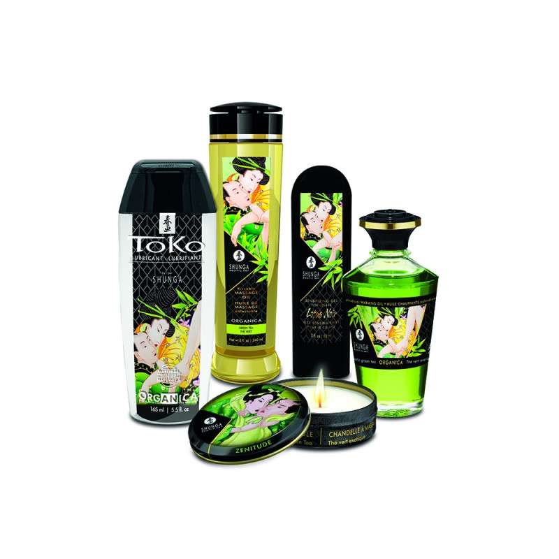 Coffret Jardin d'Edo Bio 5 produits Shunga