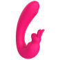 Vibromasseur 2 en 1 G-spot et C-spot USB Kala rose