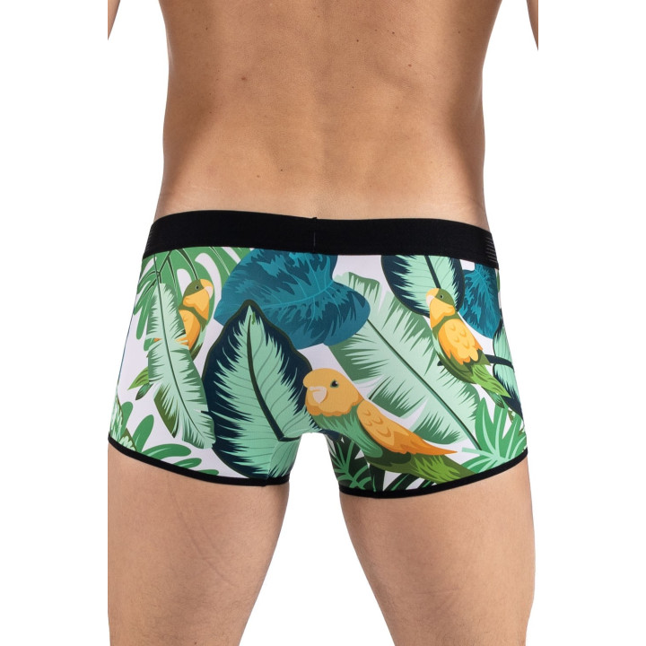 Boxer imprimé oiseau chanteur, Bird Singer
