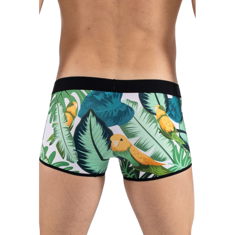 Boxer imprimé oiseau chanteur, Bird Singer