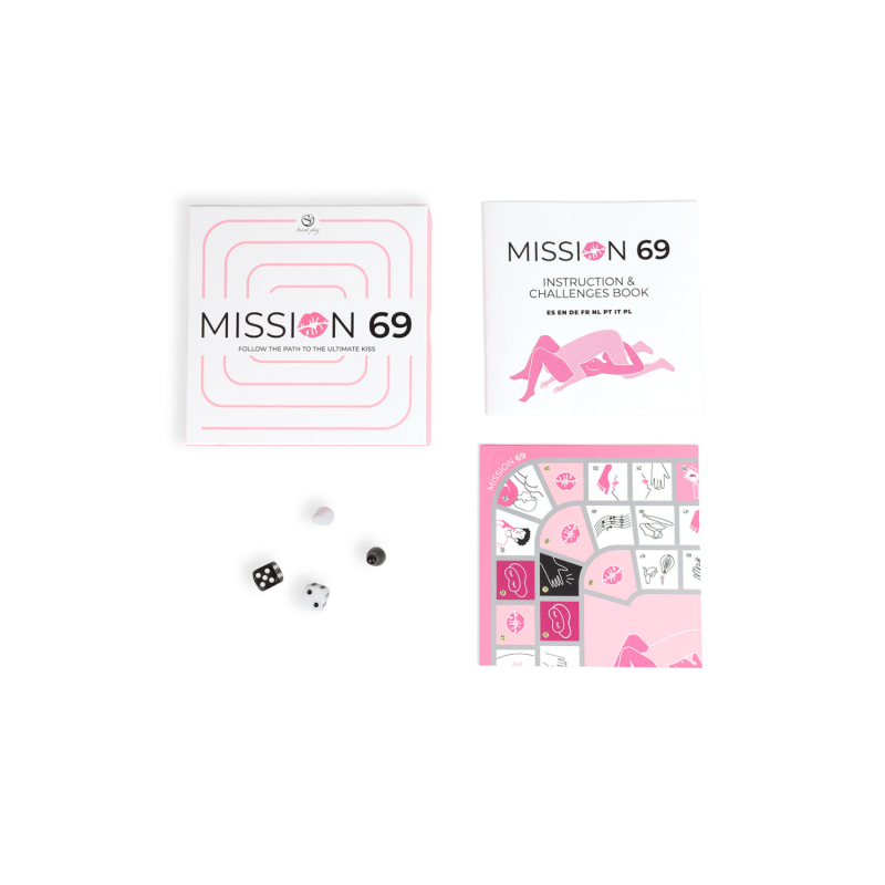 Jeu de société érotique Mission 69 – Jeu de plateau pour couples