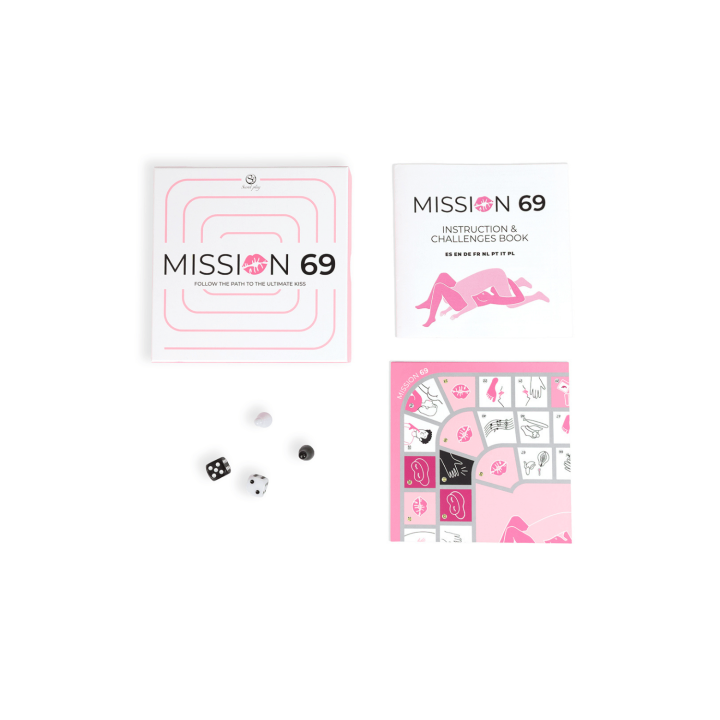Jeu de société érotique Mission 69 – Jeu de plateau pour couples
