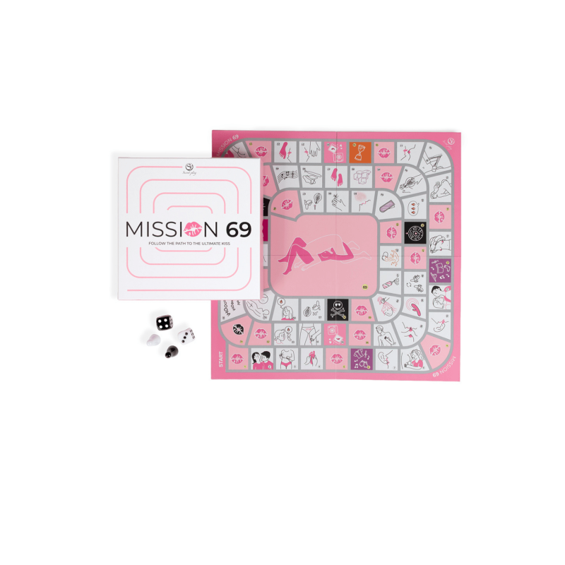 Jeu de société érotique Mission 69 – Jeu de plateau pour couples