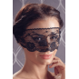 Masque pour les yeux en dentelle noire avec lien à nouer - Cottelli