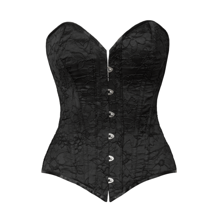 Corsage bustier à baleines avec laçage au dos - Cottelli