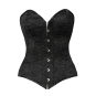 Corsage bustier à baleines avec laçage au dos - Cottelli