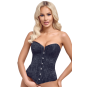 Corsage bustier à baleines avec laçage au dos - Cottelli